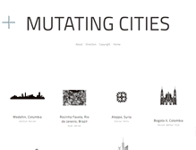 Tablet Screenshot of mutating-cities.com